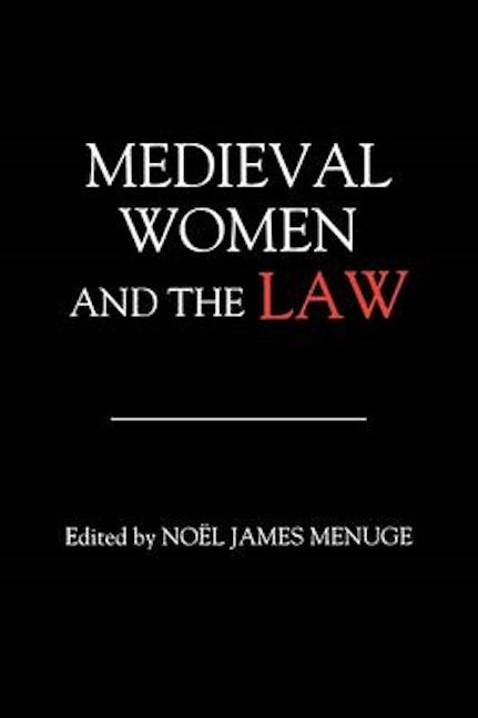 Book cover image for Medieval Women and the Law ISBN: 9780851159324